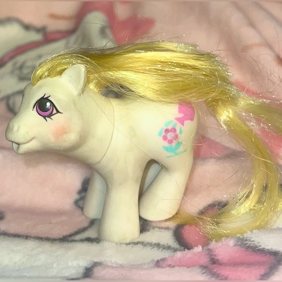 My Little Pony Other - Baby Cuddles Drink and Wet Baby G1 My Little Pony